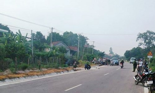 Hiện trường nơi xảy ra vụ việc khiến 2 Trung úy Công an huyện Krông Pa thương vong