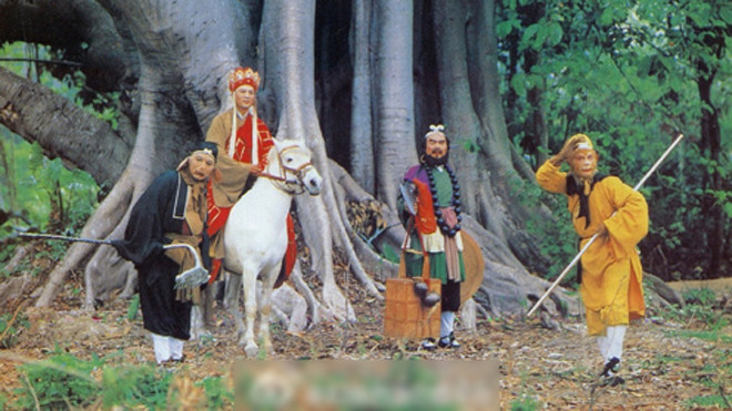 Thầy trò Đường Tăng trong "Tây du ký".