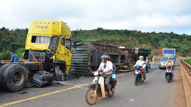 Hiện trường vụ tai nạn