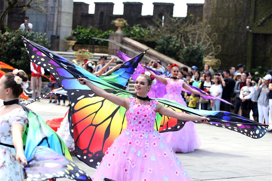 Vui chơi thả ga ở những điểm đến Sun World dịp Tết năm nay