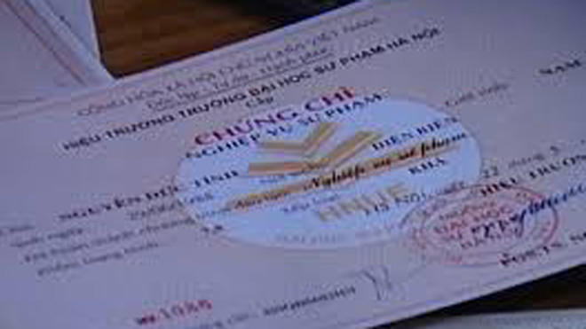 Bộ GD-ĐT giải thích việc tạm dừng cấp chứng chỉ nghiệp vụ Sư phạm