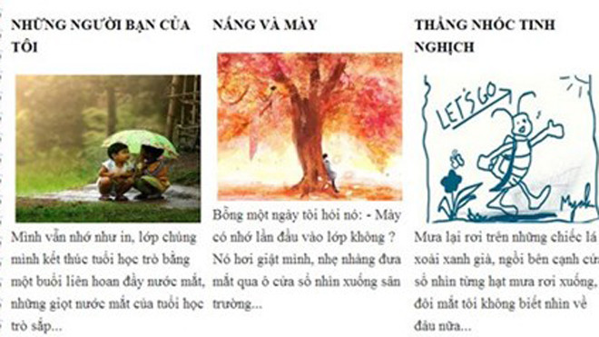 Lưu bút học trò: 1001 kiểu độc đáo