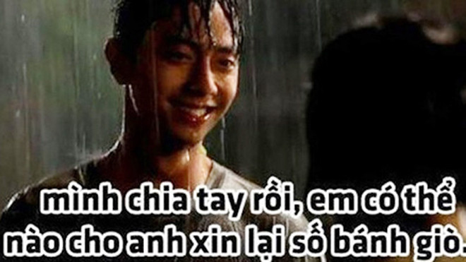 Ảnh biếm hoạ chuyện chia tay đòi quà