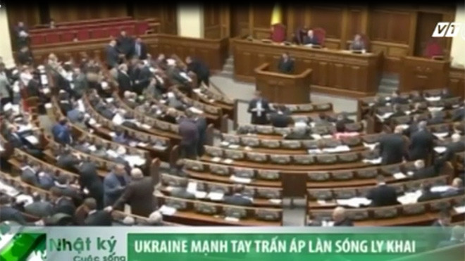 Ukraine mạnh tay trấn áp làn sóng ly khai