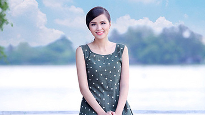 Hình ảnh tươi tắn của Diễm Hương sau những ngày bị áp lực vì scandal. Ảnh: Phạm Thành Cân