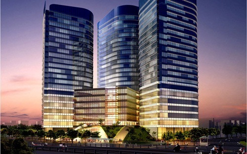 Dự án trung tâm thương mại - chợ Ngã Tư Sở sau 5 năm giải phóng mặt bằng vẫn không thể triển khai.