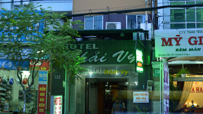 Khách sạn nơi xảy ra sự việc