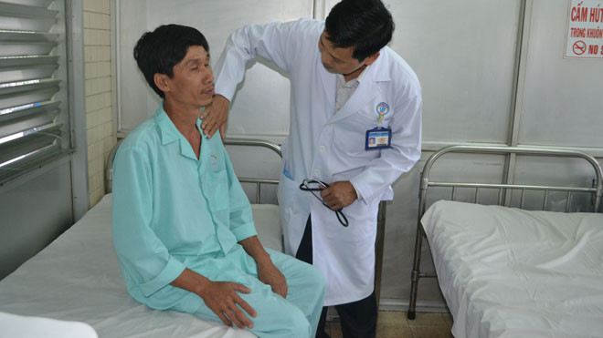 Bệnh nhân bị tràn khí dưới da là ca bệnh hiếm gặp sau hơn 22 năm qua ở VN- ảnh L.N