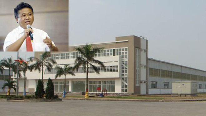 Ông Đặng Thành Tâm và Khu Công nghiệp Tràng Duệ của KBC tại Hải Phòng. Ảnh: Internet
