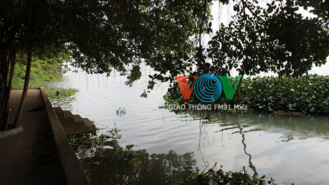 Vị trí nơi em Tâm gặp nạn