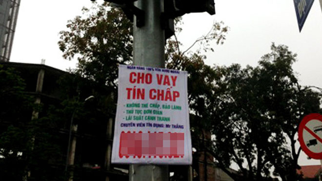 Cầm đồ đội lốt 'ngân hàng ngoại' mời chào vay tiền