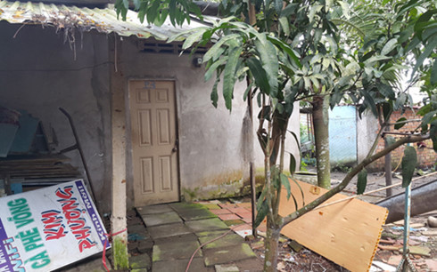 Phòng trọ nơi phát hiện xác nạn nhân