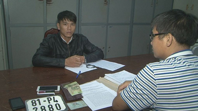 Đối tượng Lương Xuân Trang tại cơ quan điều tra