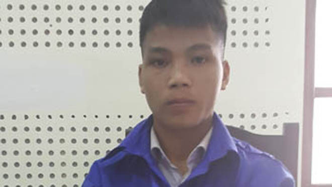 Cụt Văn Pá tại tòa hôm nay. Ảnh: Phương Linh.