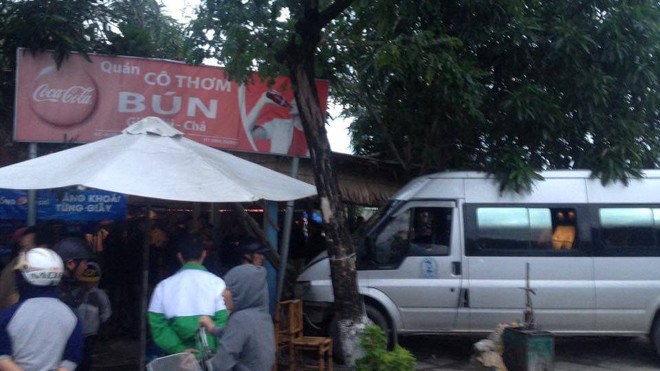 Hiện trường vụ tai nạn