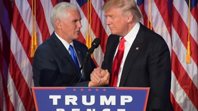 Mike Pence, phó tướng của Donald Trump. Ảnh: Telegraph