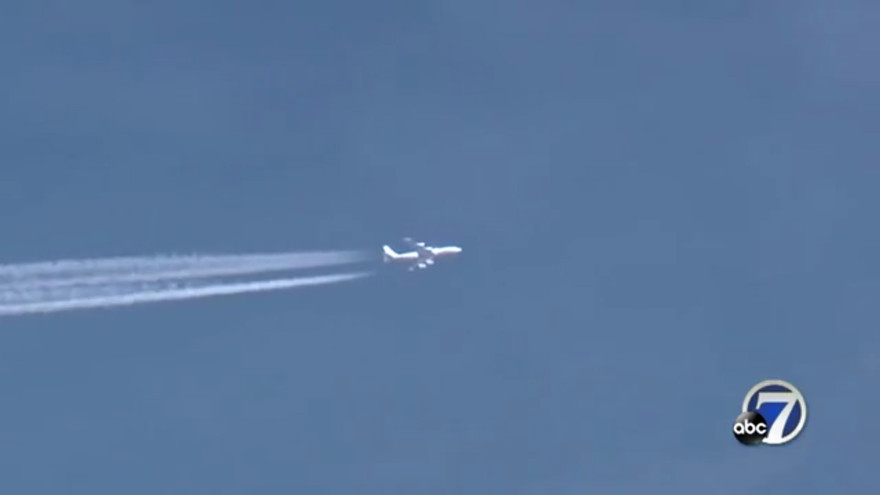 Máy bay 'ngày tận thế' xuất hiện trên bầu trời nước Mỹ