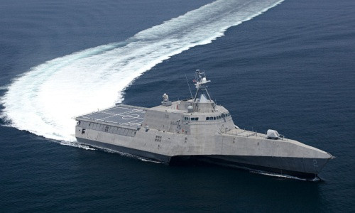 Tàu chiến ven biển LCS-6 USS Montgomery. Ảnh: US Navy