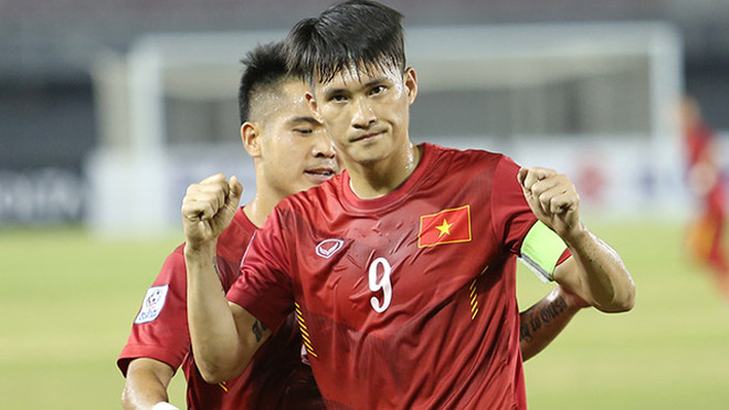 Công Vinh và các đồng đội được thưởng 1 tỷ đồng sau khi vào bán kết AFF Cup 2016