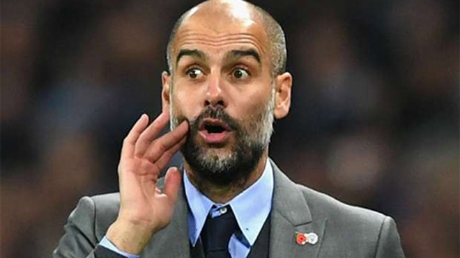 Guardiola đã đưa Man City tiến gần đến đẳng cấp của Barca. Ảnh: Reuters