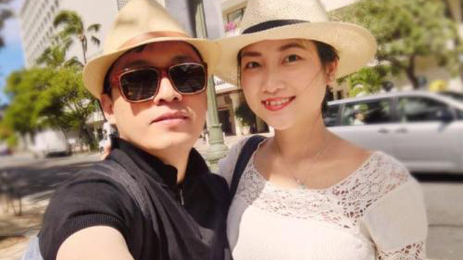 Trong bức ảnh vợ chồng Lam Trường chia sẻ mới đây, Yến Phương tăng cân nhiều hơn.