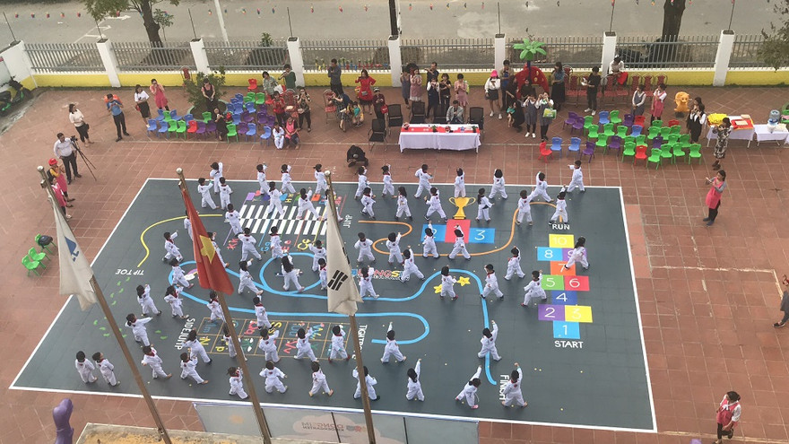 Taekwondo mang lại những hiệu quả tuyệt vời đối với sự phát triển của trẻ