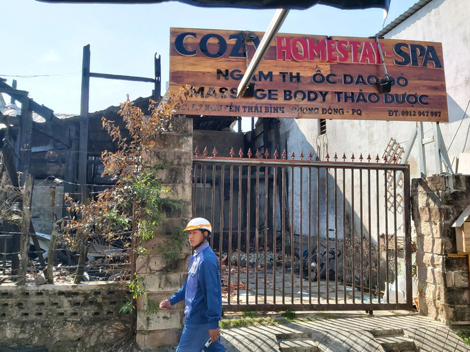 Hiện trường vụ cháy