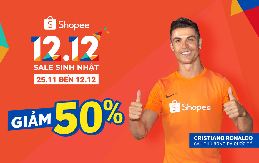 Ưu đãi khủng trong sự kiện mua sắm lớn nhất 2019, Shopee 12.12 Sale Sinh Nhật