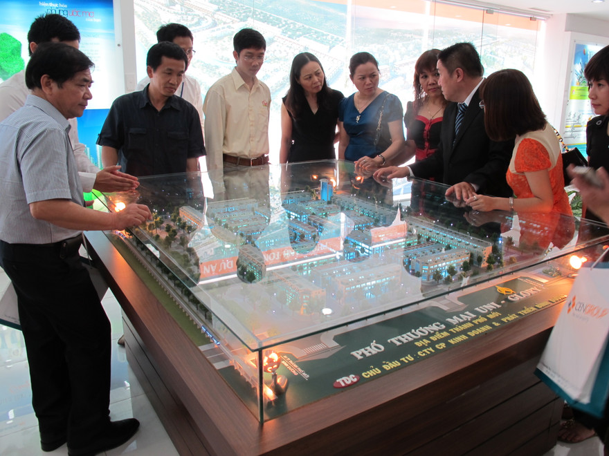 Hệ thống Siêu thị dự án Bất động sản STDA của CenLand từng trưng bày hàng tram mô hình dự án trên cả nước.