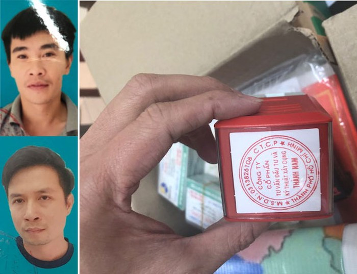 Một số bị can và tang vật