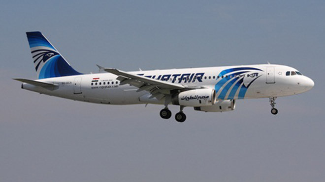 Một máy bay A320 của EgyptAir. Ảnh: Planespotters