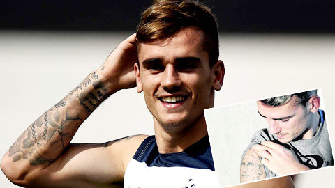 Giải mã hình xăm của người hùng Griezmann