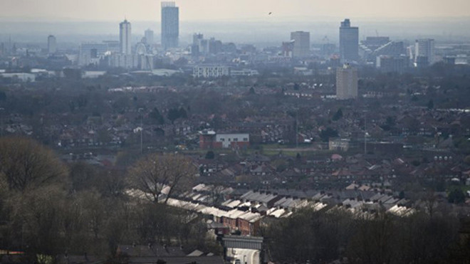 Nơi người đàn ông mộng du khỏa thân được phát hiện là con phố Chorlton, nằm cạnh nhà ga Manchester Coach ngay giữa lòng thành phố. Ảnh: Alamy Stock.