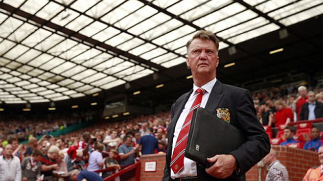 Những ngày tháng của Van Gaal ở Man Utd đã cạn. Ảnh: Reuters.