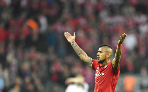 Vidal không hiểu tại sao Bayern không thể loại Atletico. Ảnh: Reuters