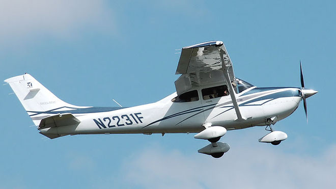 Máy bay Cessna 182 của Mỹ (Ảnh: Wikipedia)