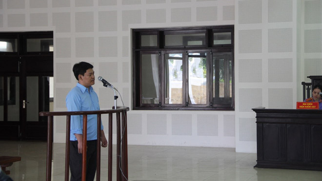 Bị cáo Lê Quang Hòa