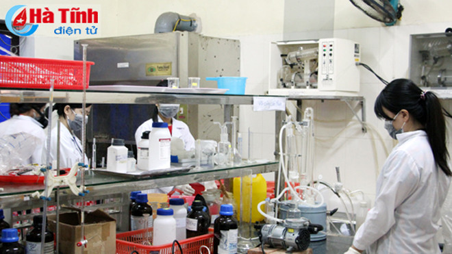 Trung tâm quan trắc tự động sẽ giám sát việc xả thải của Formosa 24/24h (Ảnh: Báo Hà Tĩnh). 