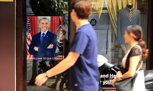 Doanh nghiệp Việt hy vọng sự hiện diện của ông Obama sẽ mang lại hiệu ứng dài hạn. Ảnh: AP