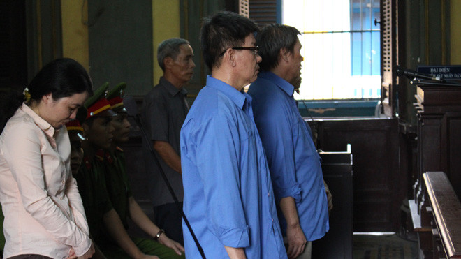 Tòa đã tuyên y án sơ thẩm đối với 5 bị cáo. Ảnh: Tân Châu