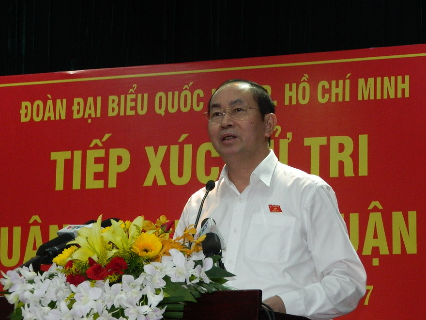 Chủ tịch nước Trần Đại Quang