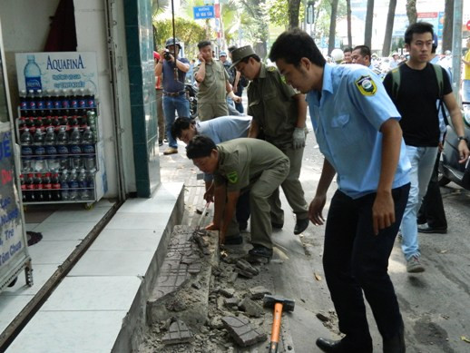 Lập lại trật tự lòng lề đường là một trong 10 sự kiện nổi bật