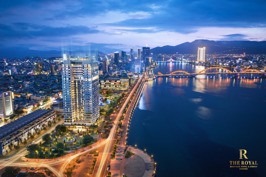 Dự án The Royal ở Đà Nẵng có vị trí đắc địa.