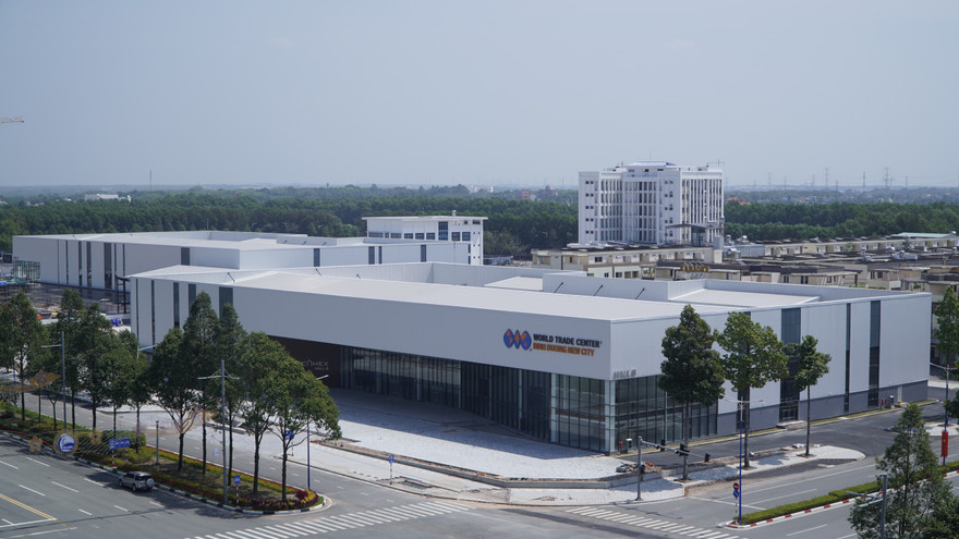 Trung tâm triễn lãm WTC Expo đã hoàn thiện, chuẩn bị đưa vào sử dụng