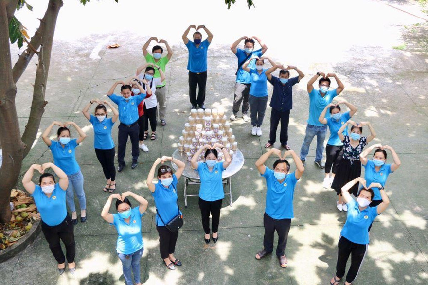 Những hình ảnh đẹp đầy ý nghĩa nơi 'tâm dịch' Bình Dương