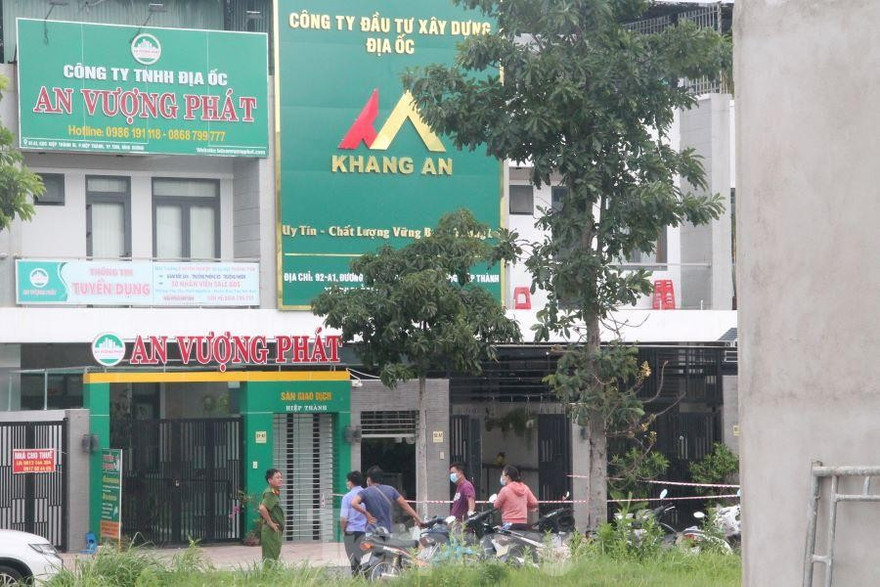 Ba người thương vong tại trụ sở một công ty bất động sản ở Bình Dương