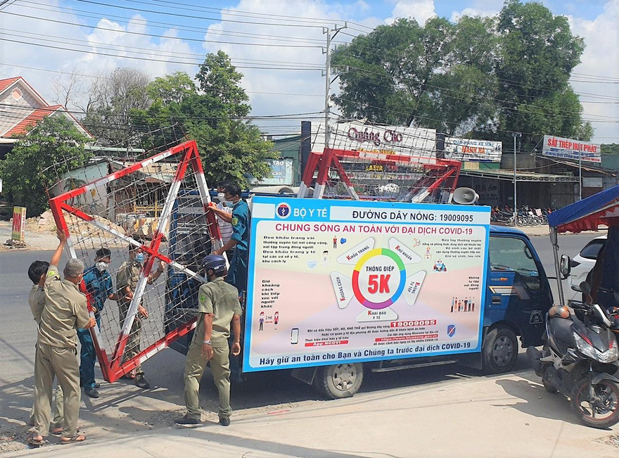 Bình Dương ghi nhận thêm 8 ca dương tính, một chưng cư và công ty bị phong tỏa