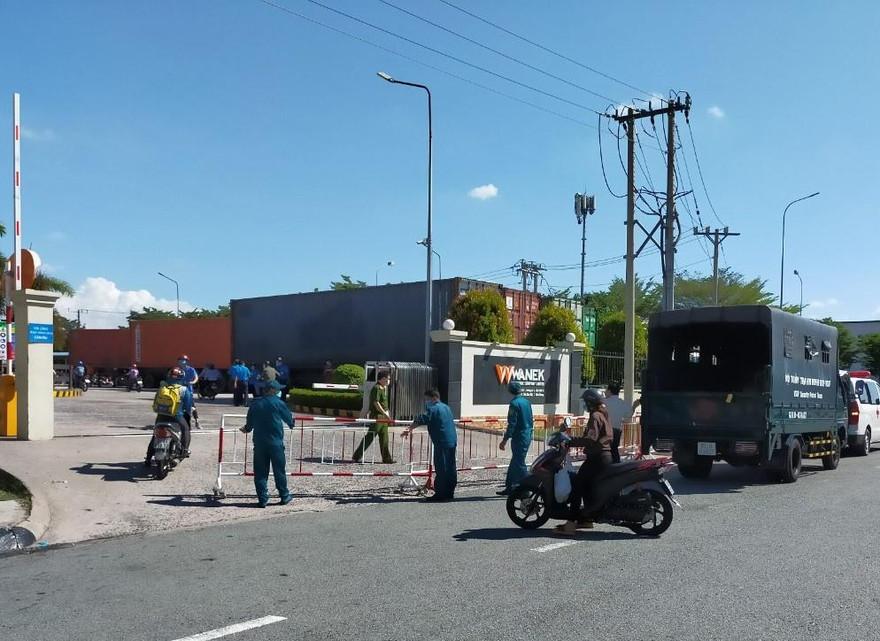 Tạm phong tỏa một công ty ở Bình Dương do có ca nghi mắc COVID-19