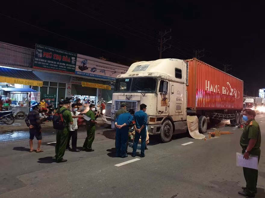 Hiện trường vụ tai nạn