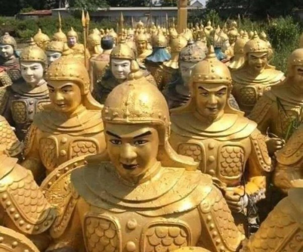 Tượng lính canh nghi lính Trung Quốc bị trả về Bình Dương, ông Dũng 'lò vôi' nói gì?